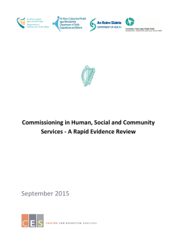 literature review on Commissioning
