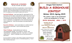 build-a-birdhouse contest