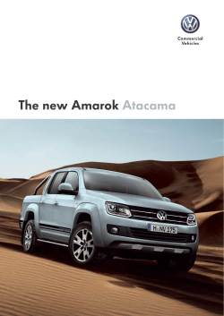 The new Amarok Atacama - Volkswagen Commercial