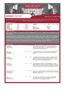 Market Report 04.01.16 O