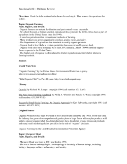 Benchmark #2 -‐-‐ Midterm Review