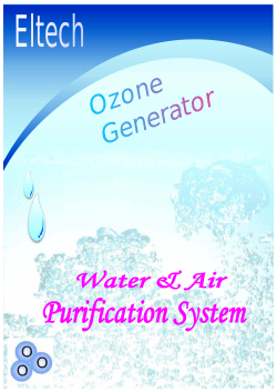 Ozone Generator Catalogue