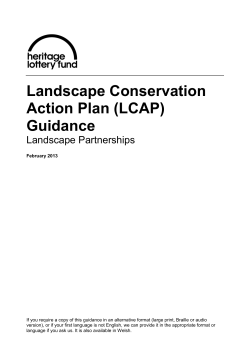 Landscape Conservation Action Plan (LCAP