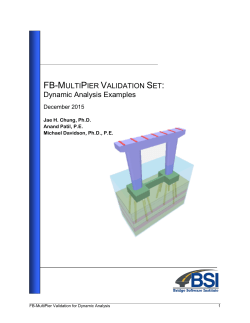 and the ADINA nonlinear soil springs are composed of approximate