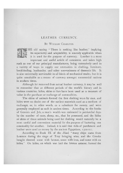 Leather Currency - La Voie du Bitcoin