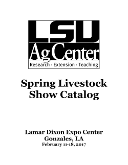 2017 Livestock Show Catalogpdf / 1.33MB