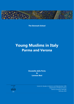 Young Muslims in Italy: Parma and Verona
