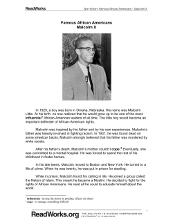 Famous African-Americans