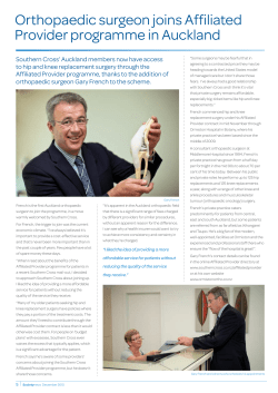 Southern Cross is pushing for the best value healthcare for its