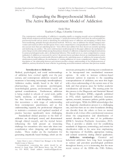 Expanding the Biopsychosocial Model: The Active Reinforcement