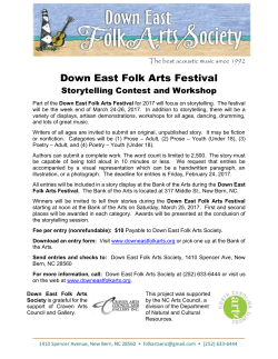 Down East Folk Arts Festival
