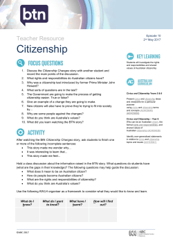 Citizenship