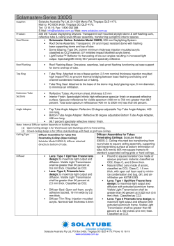 Solamaster&reg; Series 330DS