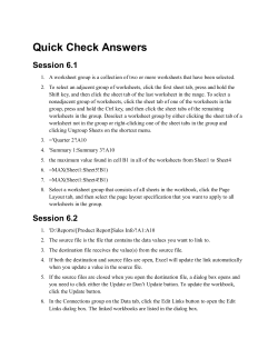 Quick Check Answers