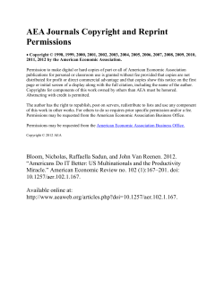 Americans Do IT Better: US Multinationals and the Productivity Miracle