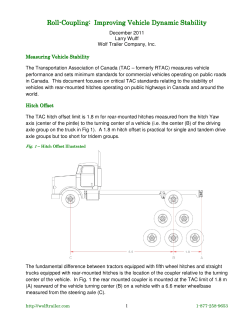 Roll-Coupling: Improving Vehicle Dynamic Stability