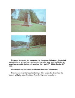 Civilian Conservation Corp Shelter/Grove and Monument in South