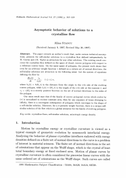 Asymptotic behavior of solutions toa