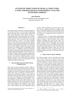 automatic derivation of musical structure: a tool for research on