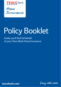 Policy Booklet