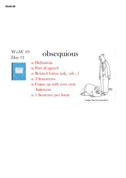 obsequious