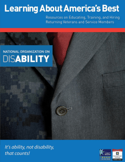 Learning About America`s Best - nod.org