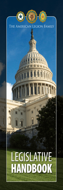 legislative - American Legion