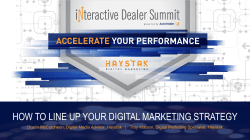 how to line up your digital marketing strategy