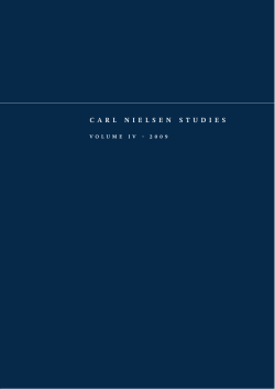Nielsen and the Danish Tradition of Story-Telling