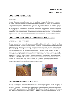 Land Surveyors Safety
