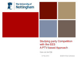Patterns of party competition