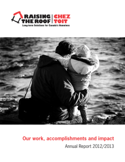 Our work, accomplishments and impact