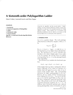 A Sixteenth-order Polylogarithm Ladder
