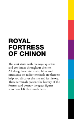 the guide - Forteresse Royale de Chinon