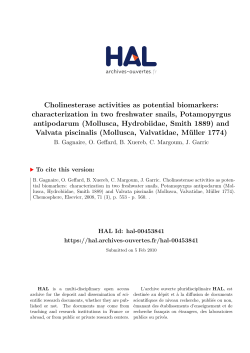 Cholinesterase activities as potential biomarkers - HAL
