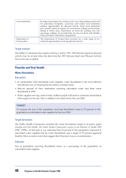 Fluoride and Oral Health