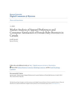Market Analysis of Apparel Preferences and Consumer Satisfaction