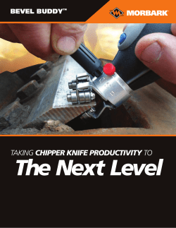 taking chipper knife productivity to
