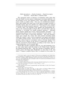 347 Fifth Amendment &mdash; Double Jeopardy &mdash; Dual