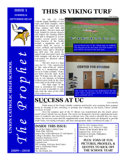 2009-09-30 - Union Catholic Regional High School