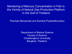 Monitoring Of Mercury Concentration
