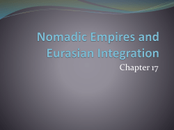 Nomadic Empires - Mrs. Kristin Rogers