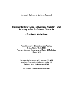 Bachelor thesis - Elena Andreea Teslaru