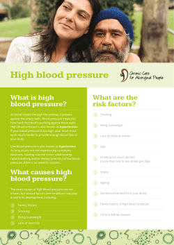 High blood pressure