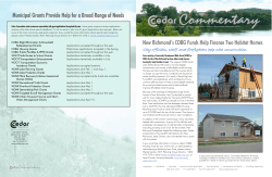 New Richmond`s CDBG Funds Help Finance Two Habitat Homes