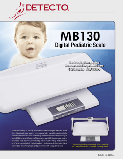 Digital Pediatric Scale