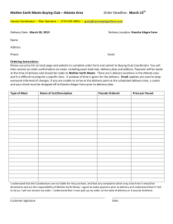 Mother Earth Meats Buying Club