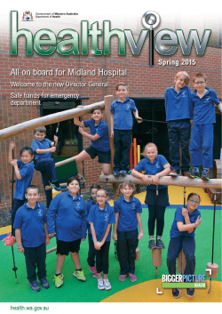 Healthview Magazine Spring 2015