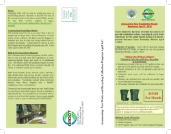Refuse Program (Outside) Flyer