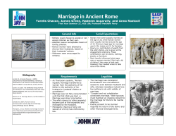 Marriage in Ancient Rome